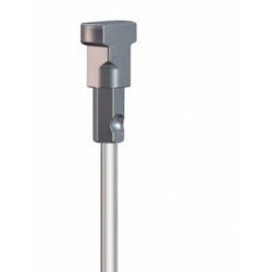 Fil perlon ø2 mm à tête Twister pour cimaise