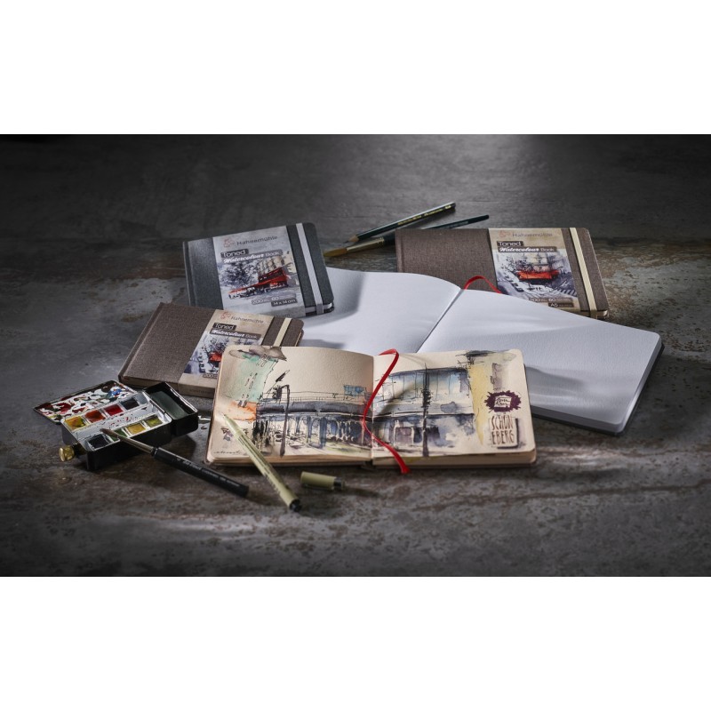 Livre aquarelle Toned Watercolour 200g/m², 30 fls reliées