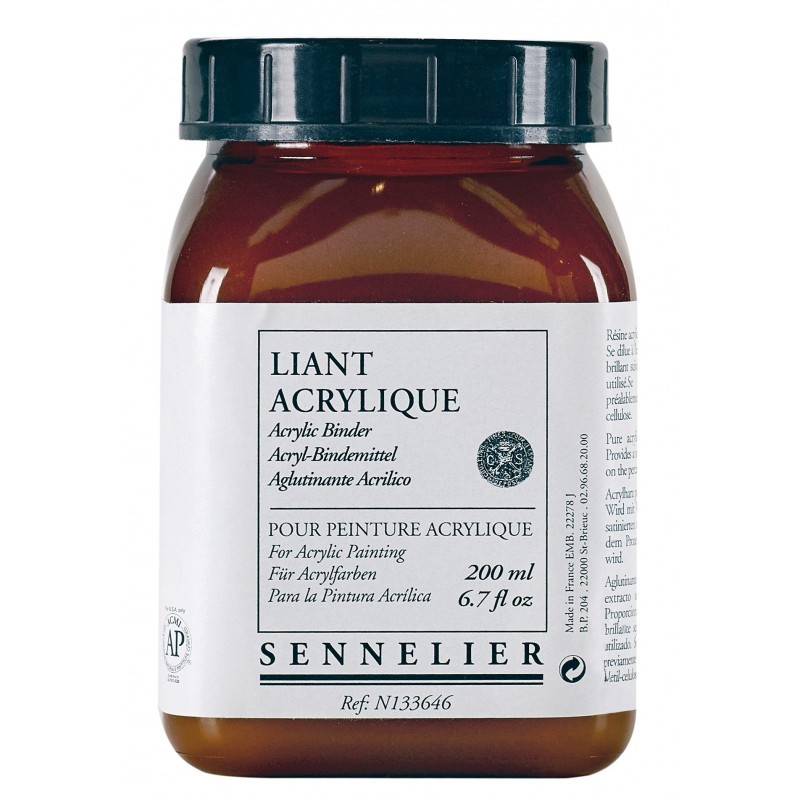 Liant de broyage acrylique Sennelier