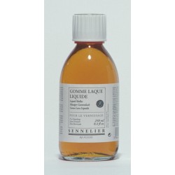 Gomme laque liquide 35%, flacon de 250 ml