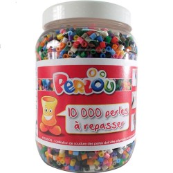 Baril 10000 perles à repasser Perlou