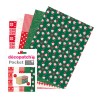 Pochette Décopatch Pocket n°24, 5 feuilles 30x40 cm assorties