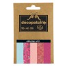 Pochette Décopatch Pocket n°21, 5 feuilles 30x40 cm assorties