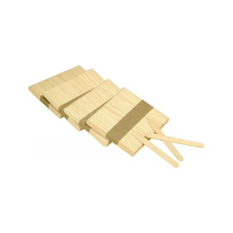 Sac de bâtonnets plats en bois - 93mm x300 pcs