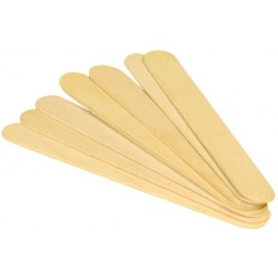 Sac de bâtonnets plats en bois - 155mm x100 pcs