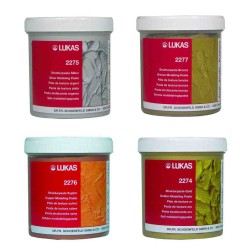 Pâtes de modelage effet métallique, pot 250ml