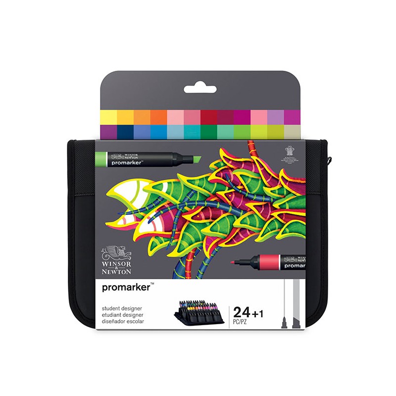 Trousse 24 feutres ProMarker - Etudiant Designer