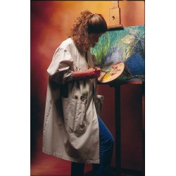 Blouse d'artiste peintre pour homme, femme et enfant