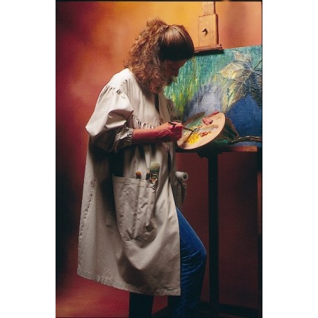 Blouse d'artiste peintre pour homme, femme et enfant