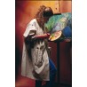 Blouse d'artiste peintre pour homme, femme et enfant