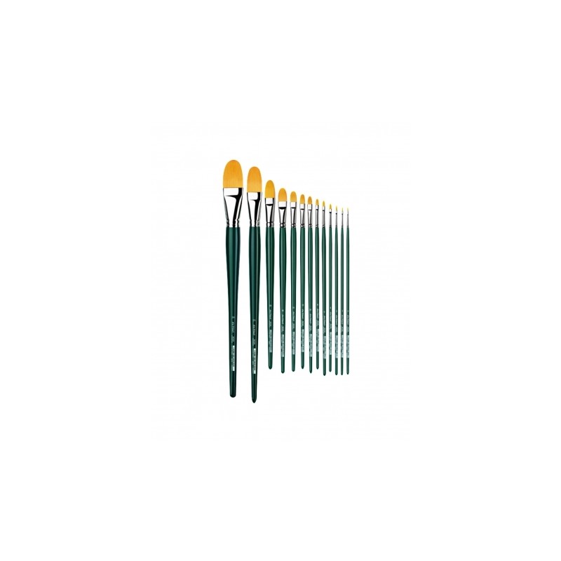 Brosse usée bombée Nova en fibre synthétique, série 1875