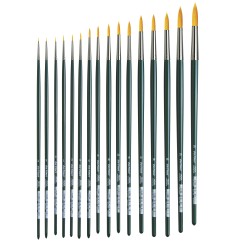 Brosse ronde Nova en fibre synthétique, série 1670