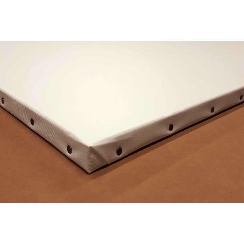 Châssis entoilé en coton à grain moyen 335 g/m²