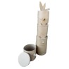 Totem boîtes de rangement en papier maché - 190 cm