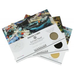 Pochette papier Pastel Card 360 g/m²,  6 feuilles 30x40 cm