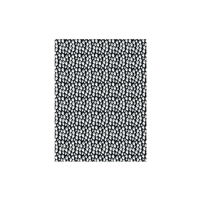 Papier Décoptach n°742 Où est le fantôme, feuille 30x40cm
