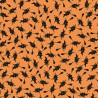 Set 6 feuilles Halloween sorcière 30,5x30,5cm