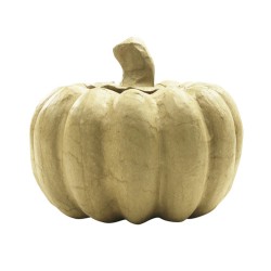 Boite Citrouille avec couvercle - 15 cm