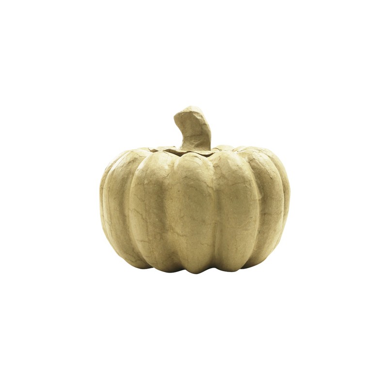 Boite Citrouille avec couvercle - 15 cm