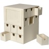 Calendrier de l'Avent Cube - 17x17x22 cm