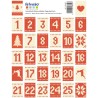 Stickers timbre x64pcs - Tricot
