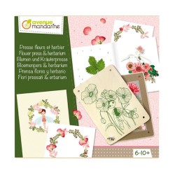 Boîte créative - Presse-fleurs et herbier