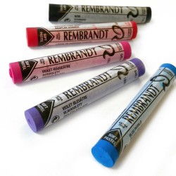 Coffret bois Deluxe de 60 pastels secs Rembrandt