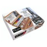 Coffret bois huile Rive Gauche Sennelier 12x40 ml
