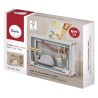 Boîte cadeau en bois 3D 115x85x50mm - Baby