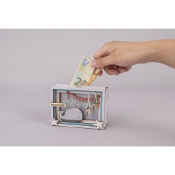Boîte cadeau en bois 3D 115x85x50mm - Baby