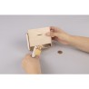 Boîte cadeau en bois 3D 115x85x50mm - Baby