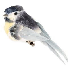 Set oiseaux sur pince x6pcs - Mésanges