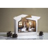 Kit en bois Cadre à motifs 3D, Crèche 24x24x6,3cm 