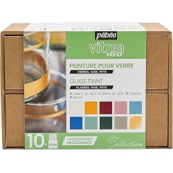 Coffret Collection n°2 peinture Vitréa 160 10x45 ml