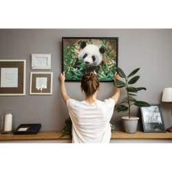 Kit tableau à diamanter Crystal Art 40x50cm - Panda