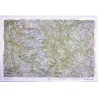 Carte en relief IGN Ecrins / Queyras - 113x80cm