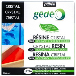 Kit résine cristal Biorganic Gédéo