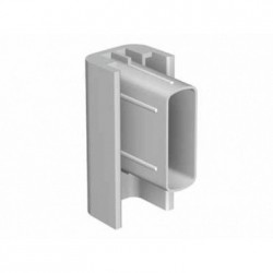 Embout d'arrêt gris pour cimaise Click rail Artiteq
