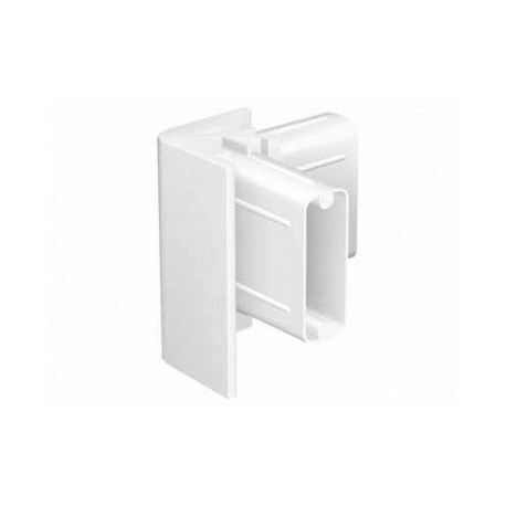 Raccord d'angle blanc pour cimaise Click rail Artiteq