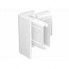 Raccord d'angle blanc pour cimaise Click rail Artiteq
