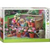 Puzzle 1000 pièces - Banc de jardin