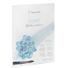 Bloc aquarelle Agave 290 g/m², 12 fls collées 4 côtés