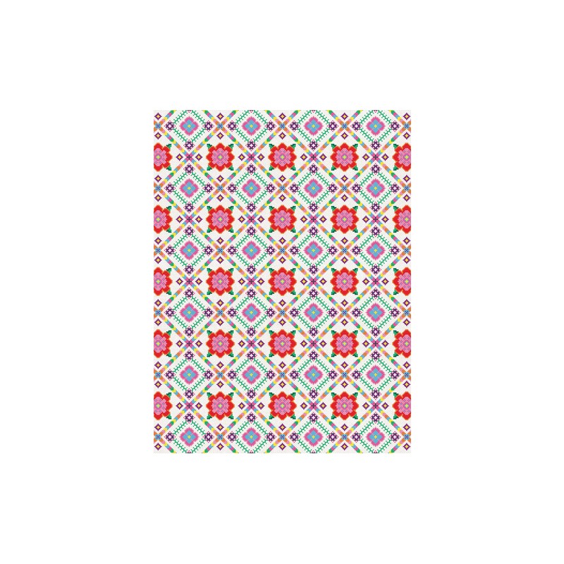 Papier Décoptach n°753 Point de croix, feuille 30x40cm