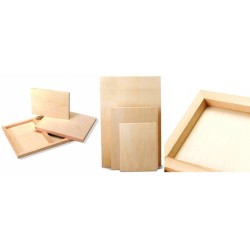 Support en bois naturel, épaisseur 2 cm