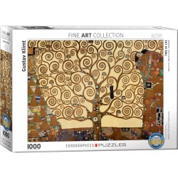 Puzzle 1000 pièces - L'arbre de vie, de Klimt