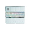 Boîte métal aquarelle extra-fine Horadam Schmincke en 1/2 godets