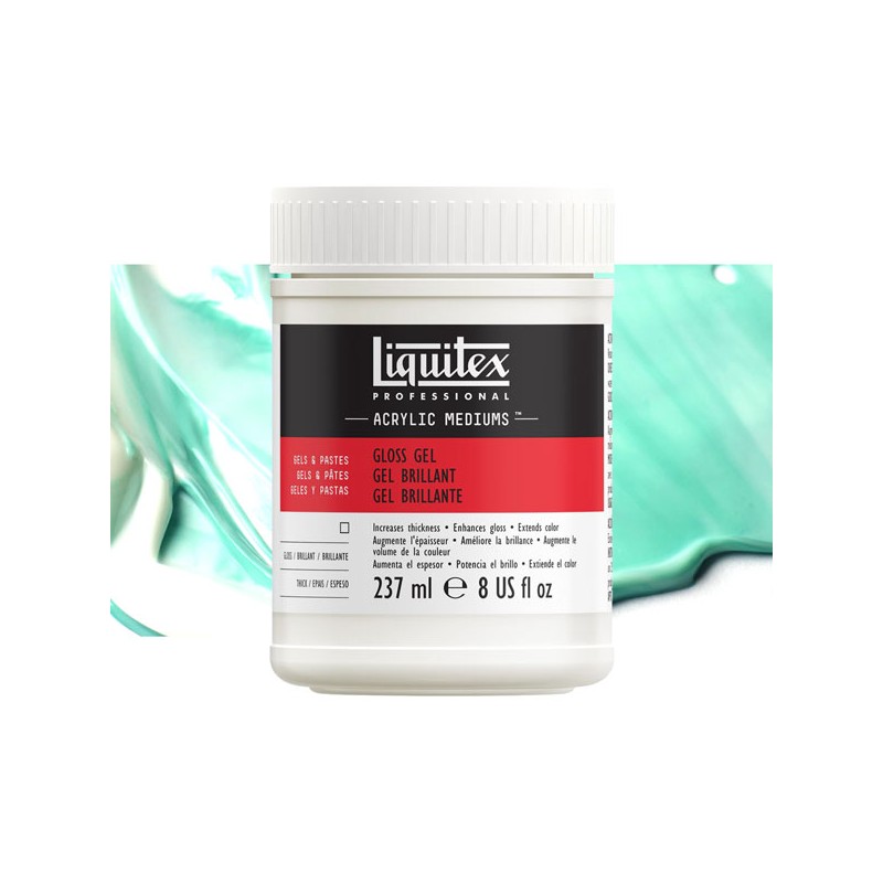 Médium gel brillant Liquitex 