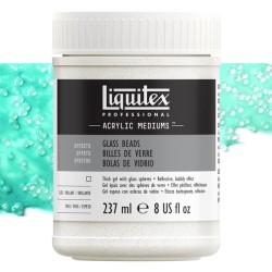 Médium gel de texture billes de verre Liquitex, pot 237 ml