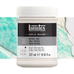 Médium gel de texture sable naturel Liquitex, pot 237ml
