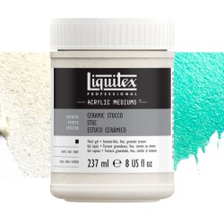 Médium gel de texture stuc Liquitex, pot 237 ml